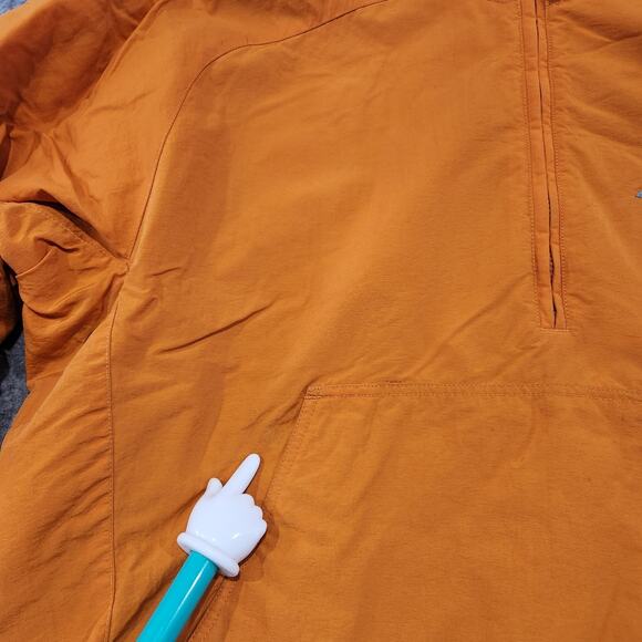 VTG American Eagle AE Performance Mens L Large Fleece Lined Anorak Windbreaker - Picture 11 of 16